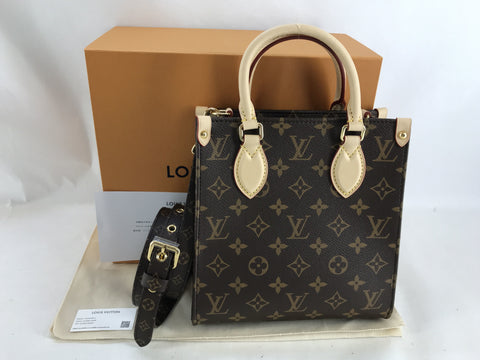 LOUIS VUITTON Monogram Louis Vuitton Monogram Sack Plastic BB New RFID Chip Shoulder Bag