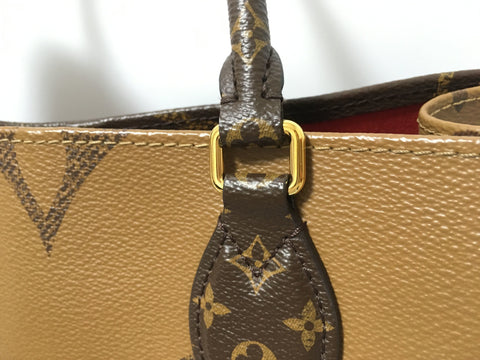 LOUIS VUITTON monogram on the go tote bag tote bag