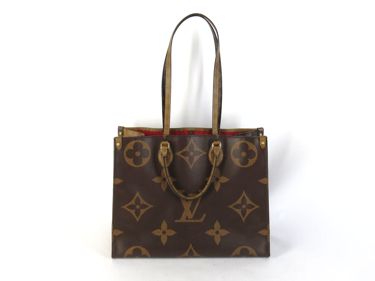 LOUIS VUITTON monogram monogram on the go handbag handbag