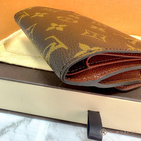 Louis Vuitton Monogram Portefeuille Joy Trifold Wallet M60211【N】