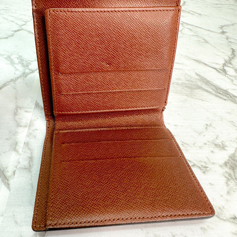 LOUIS VUITTON Porte Monnaie Billets CartesCrdit Monogram Wallet M61652 JPBrandy