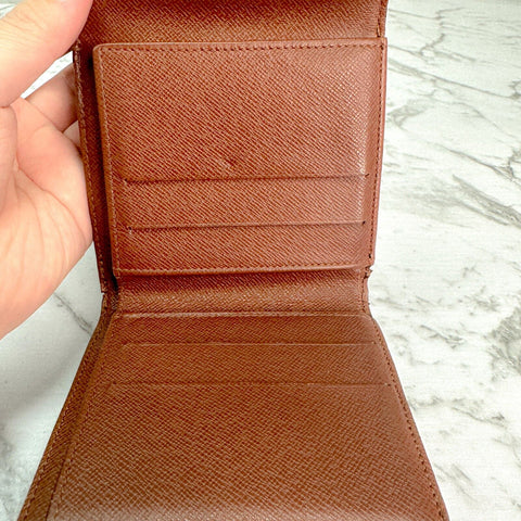 LOUIS VUITTON Porte Monnaie Billets CartesCrdit Monogram Wallet M61652 JPBrandy