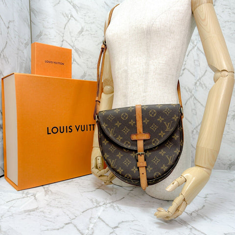 LOUIS VUITTON Monogram Chantilly MM  Crossbody Bag Shoulder M51233 Auth JPBrandy