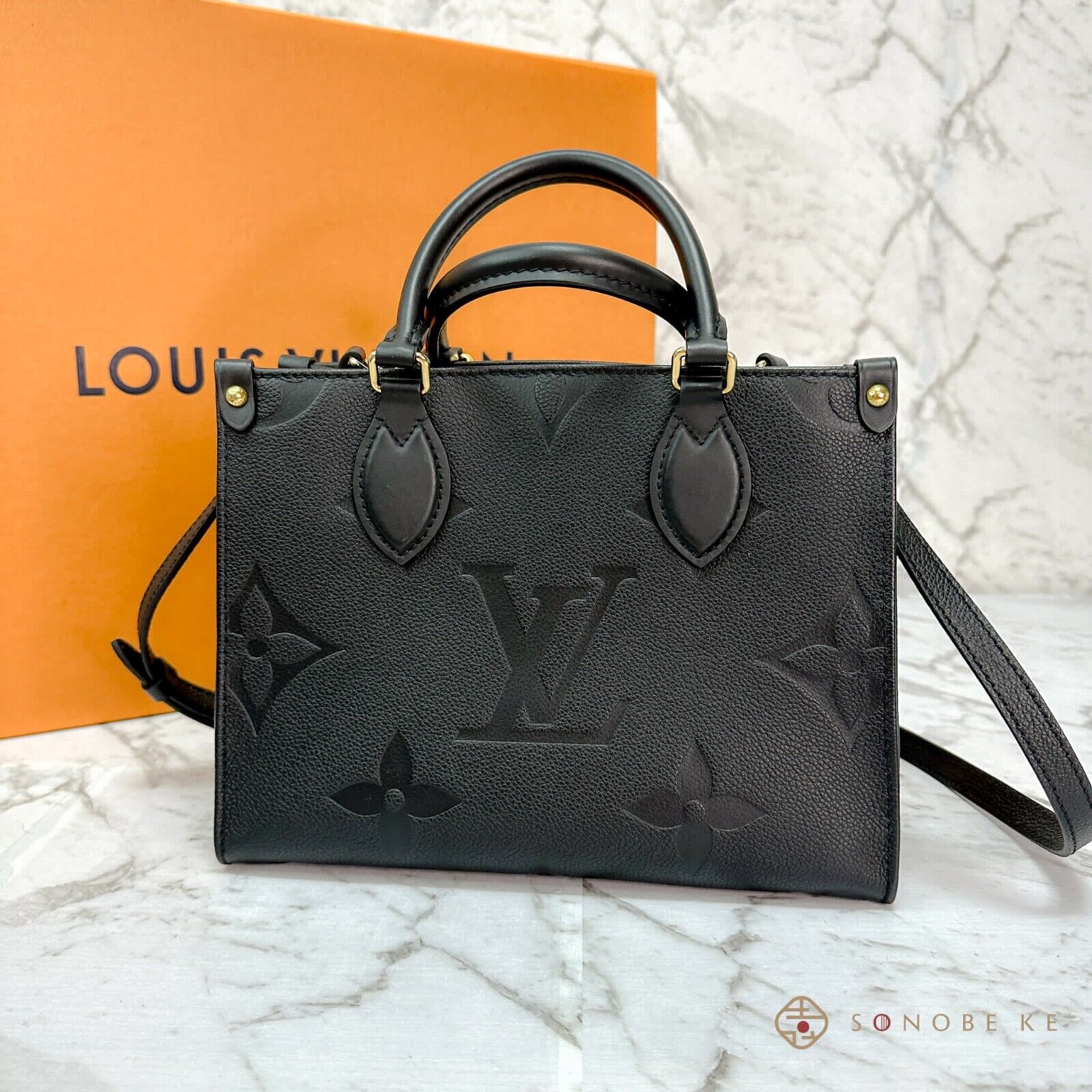 Louis Vuitton Monogram Empreinte on The Go PM M45653