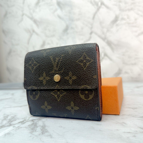 LOUIS VUITTON Porte Monnaie Billets CartesCrdit Monogram Wallet M61652 JPBrandy