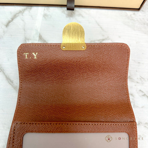 Louis Vuitton Monogram Portefeuille Joy Trifold Wallet M60211【N】