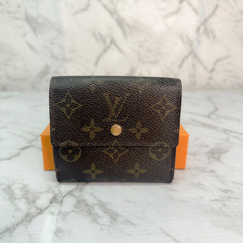 LOUIS VUITTON Porte Monnaie Billets CartesCrdit Monogram Wallet M61652 JPBrandy