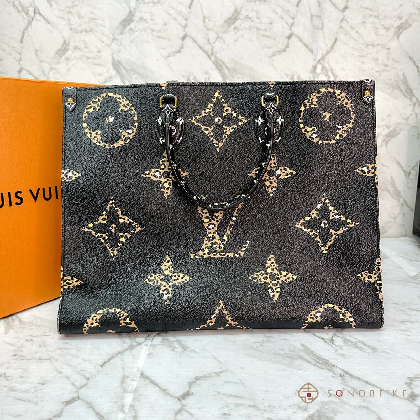 Louis vuitton Monogram jungle On-the-go GM Tote Bag M44674 LV 【SS