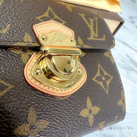 Louis Vuitton Monogram Portefeuille Joy Trifold Wallet M60211【N】