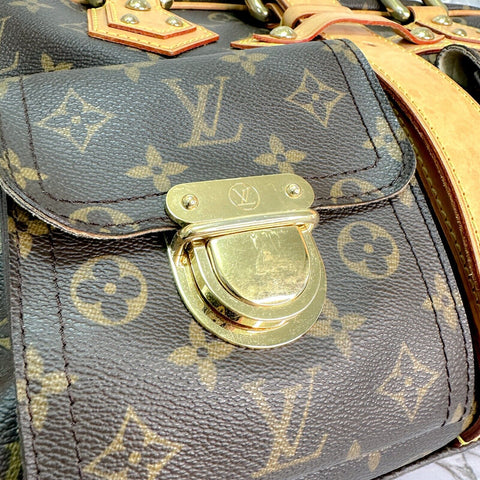 Louis Vuitton Manhattan GM Monogram Brown Canvas Bostonbag M40025 JPBrandy