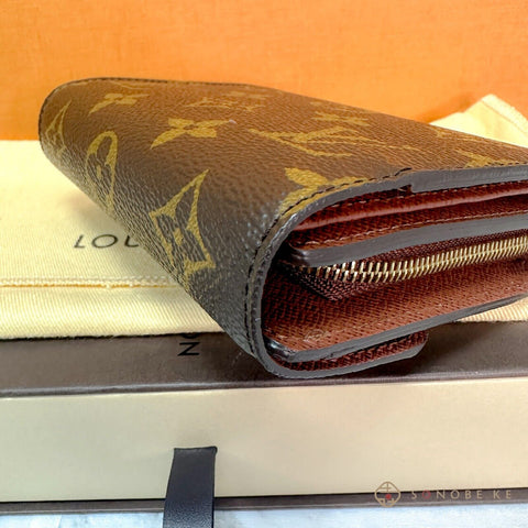 Louis Vuitton Monogram Portefeuille Joy Trifold Wallet M60211【N】