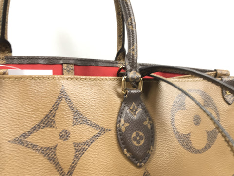 LOUIS VUITTON monogram monogram on the go GM bag tote bag