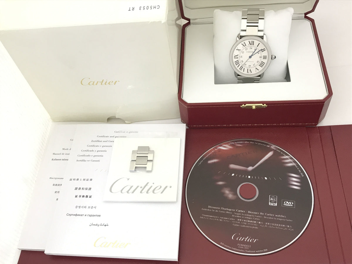 Cartier Rondo Solo XL 3517 708687TX Men's Watch