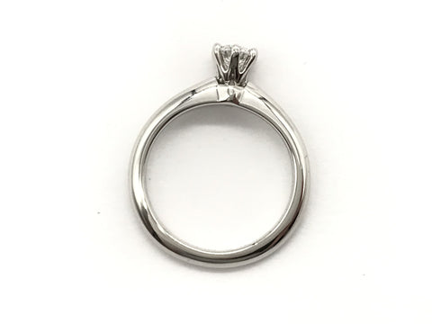 Tiffany&Co. Solitaire D0.23ct PT950 3.9g Ring (precious metal)