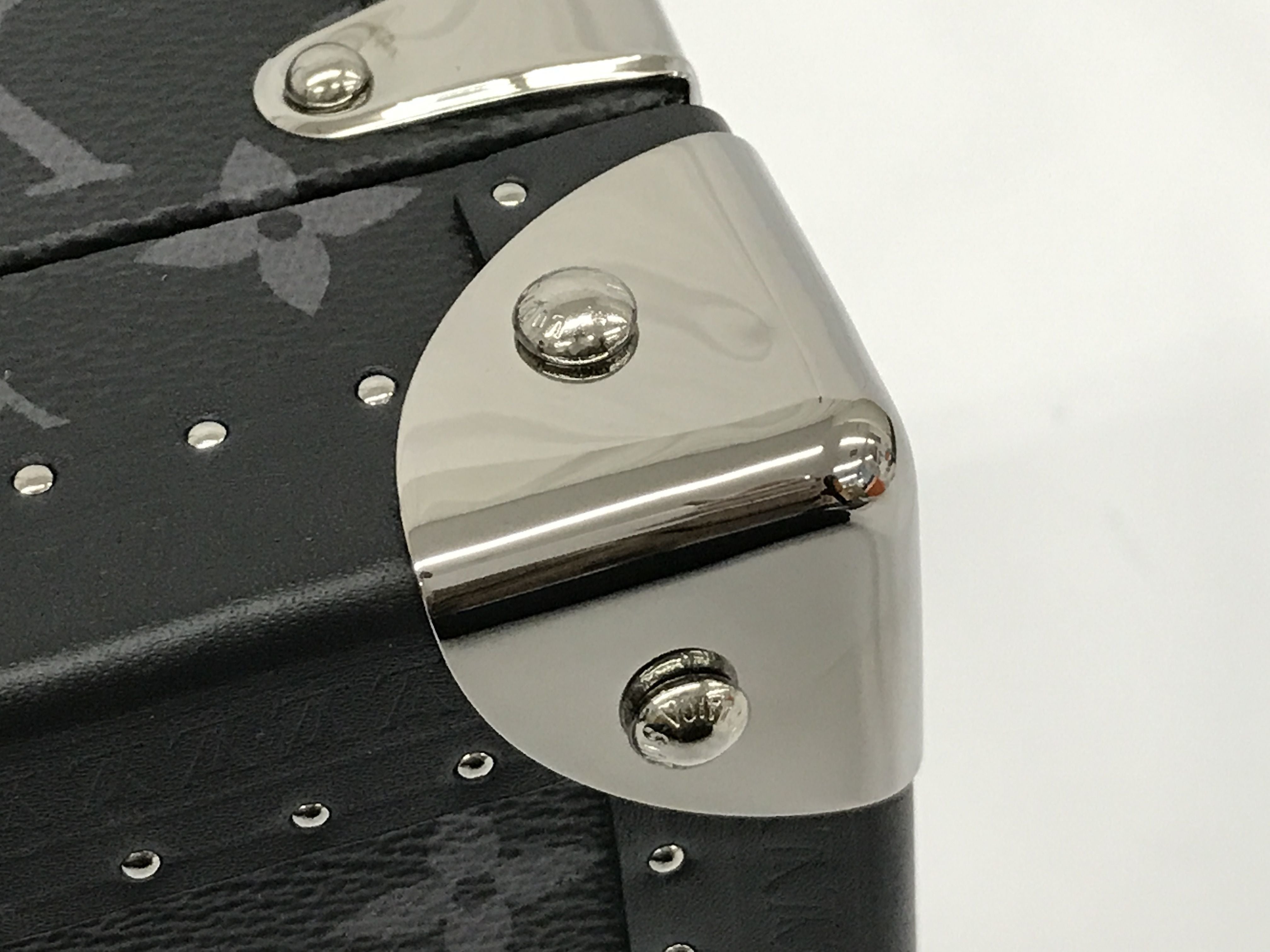 LOUIS VUITTON Monogram Coffret 8 Montor Trunk Watch case M20016 LV Auth  29887A