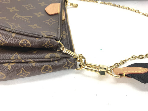 LOUIS VUITTON Monogram Monogram Multi Pochette Accessoire Handbag