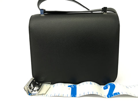 HERMES Constance III24 Voe Epsom Black SS Z Shoulder Bag