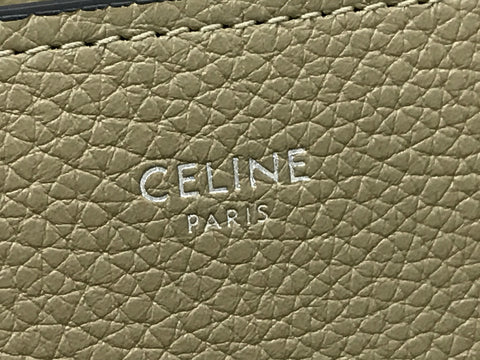 CELINE Luggage Micro Shopper Handbag