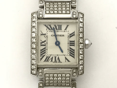 Cartier Tank Francaise SM 2384 807816CD Women's Watch