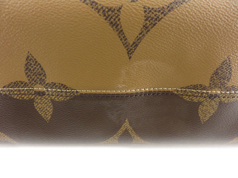 LOUIS VUITTON Louis Vuitton On The Go MM Monogram Reverse M45321 New Tote Bag