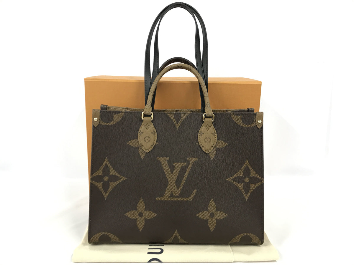 LOUIS VUITTON Monogram Monogram Giant On The Go MM M45321 Tote Bag