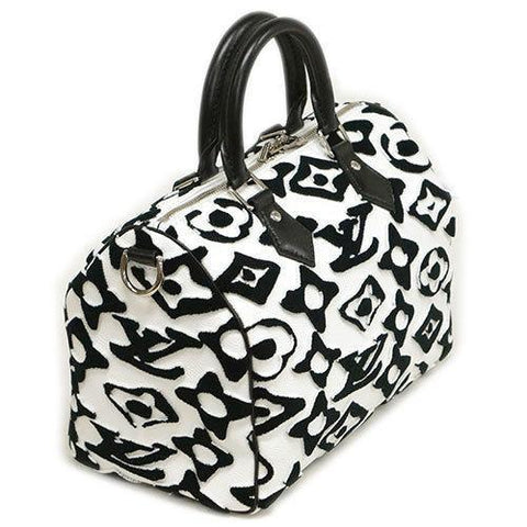 LOUIS VUITTON M45563 Monogram Tufted Speedy Bandouliere 25 Boston Bag