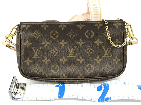 LOUIS VUITTON Monogram Monogram Multi Pochette Accessoire Shoulder Bag