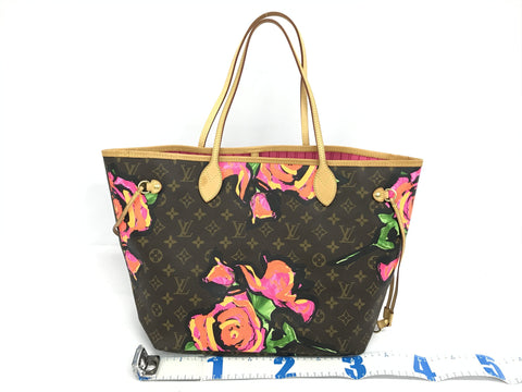 LOUIS VUITTON Monogram Monogram M40156 Neverfull Rose Tote Bag