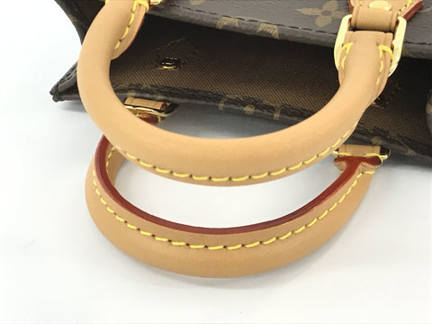 LOUIS VUITTON Monogram Back Petit Sac Plastic Monogram Shoulder Bag