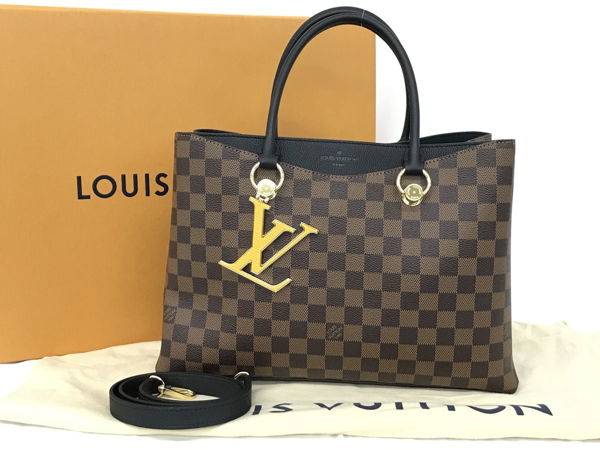 LOUIS VUITTON Damier Damier N40050 Riverside 2way handbag