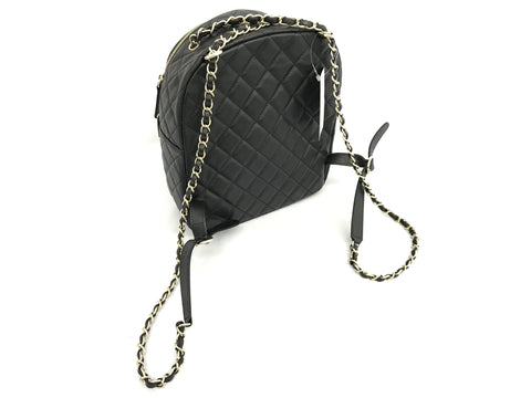 CHANEL matelasse CHANEL matelasse rucksack caviar black GP rucksack