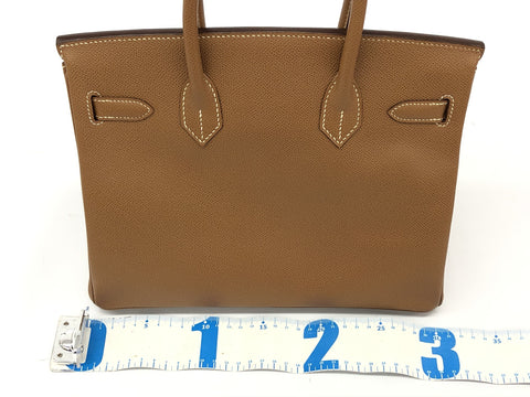 HERMES Birkin Birkin 30 Kushbel Gold GP metal fittings G Handbag