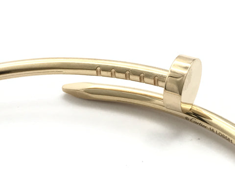 Cartier Just Uncle SM #16 PG Au750 9.3g Bracelet/Bangle (Precious Metal)