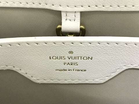 LOUIS VUITTON Capucines BB White Handbag【SS】