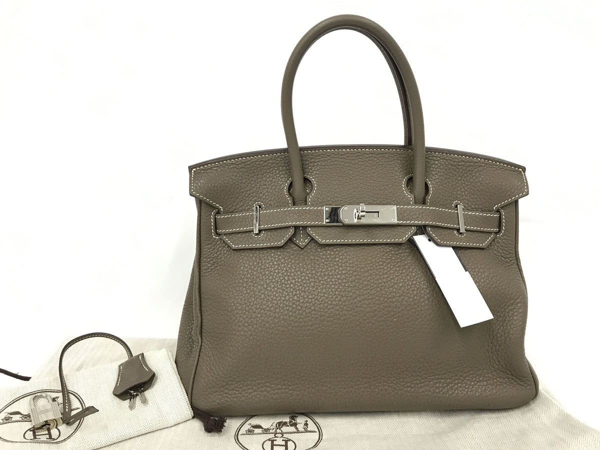 HERMES Birkin Birkin 30 brown handbag