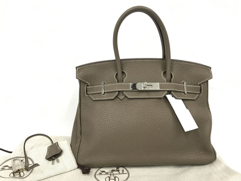 HERMES Birkin Birkin 30 brown handbag