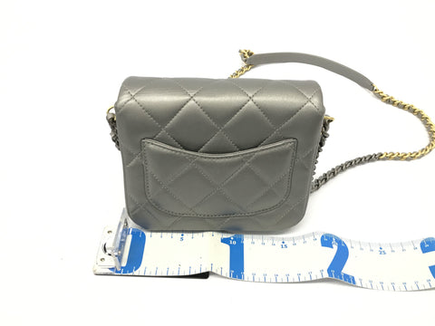 CHANEL CHANEL Minimato Ram Silver GP Shoulder Bag