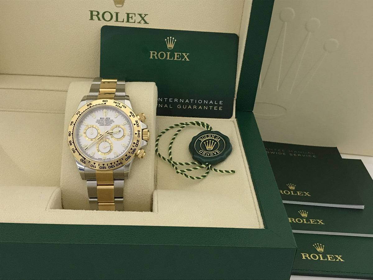 ROLEX 116503 VT083722 White Dial Men's Watch