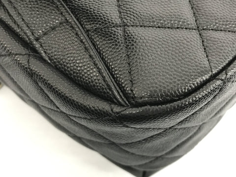 CHANEL matelasse CHANEL matelasse rucksack caviar black GP rucksack