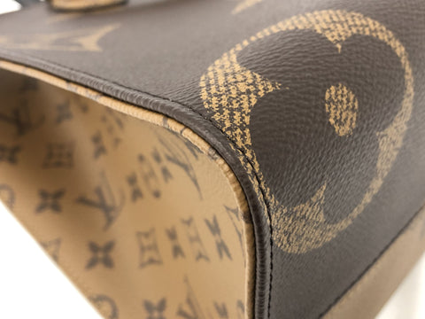 LOUIS VUITTON monogram on-the-go handbag handbag