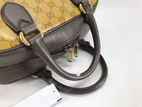 GUCCI GG Supreme GUCCI adidas GG Supreme Double Name Logo Leather 702397 Boston Bag Boston Bag