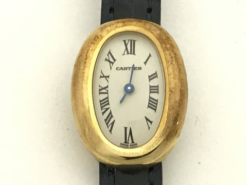 Cartier Mini Baignoire W1510956 2368379603MG Women's Watch