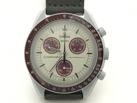 OMEGA Speedmaster Omega x Swatch Collaboration Mission to Pluto SO33M101 Quartz Men's Watch Men's Watch