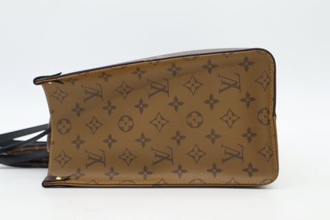 LOUIS VUITTON M45321 Reverse On The Go-MM Monogram Giant RFID Tote Bag