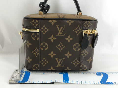 LOUIS VUITTON Monogram Vanity NV PM Brown Monogram Handbag