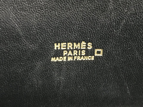 HERMES Elan □E Engraved Clutch Bag