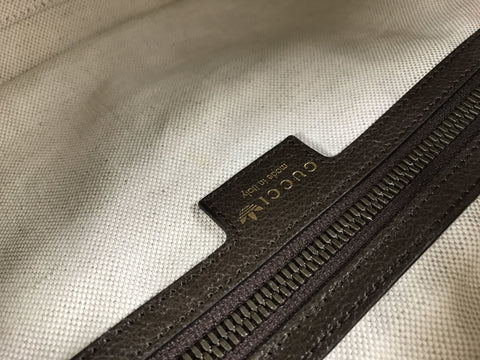 GUCCI GG Supreme GUCCI adidas GG Supreme Double Name Logo Leather 702397 Boston Bag Boston Bag