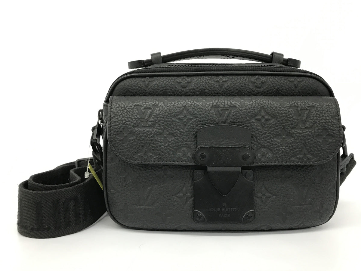 LOUIS VUITTON M58489 S lock messenger shoulder bag