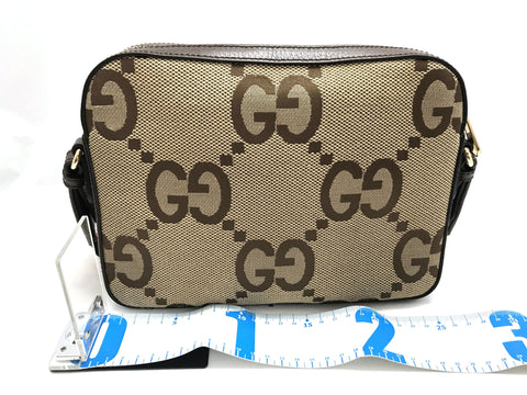 GUCCI Jumbo GG Messenger Bag Supreme Canvas 675891 Shoulder Bag