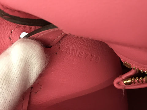 HERMES Kelly Kelly 25 Swift Rose Azare GP A handbag